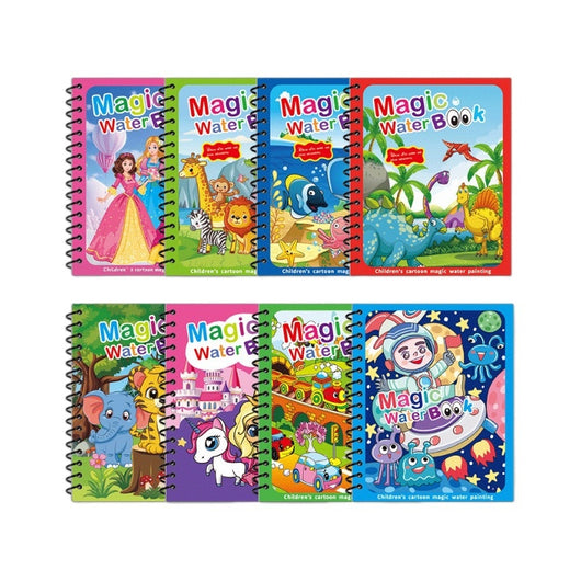 Libro Mágico de Pintura con Agua para Niños - Álbum de Colorear Reutilizable - Image 5