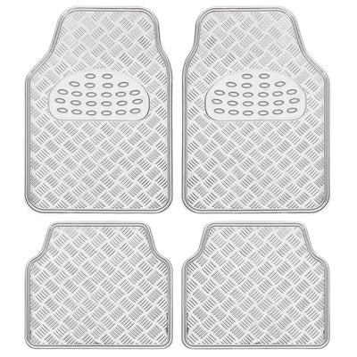 Tapete Automotriz de Aluminio Antideslizante Impermeable Universal - Image 5