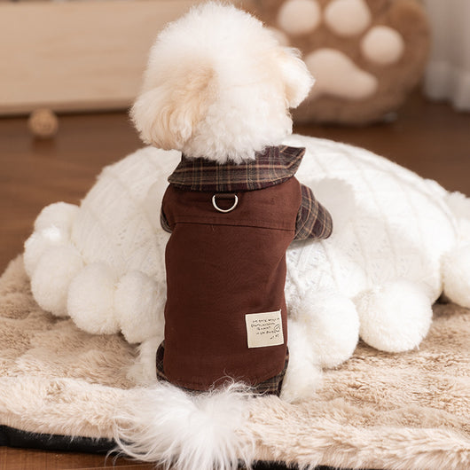 Vestidos Abrigadores para Perros Otoño-Invierno con Patrón Cuadros - Ropa Premium para Mascotas Pequeñas y Medianas - Image 9