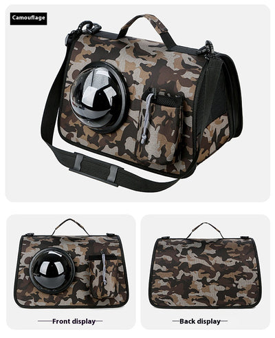 Bolsa Transportadora para Gatos - Mochila Cruzada Portátil para Mascotas - Image 22