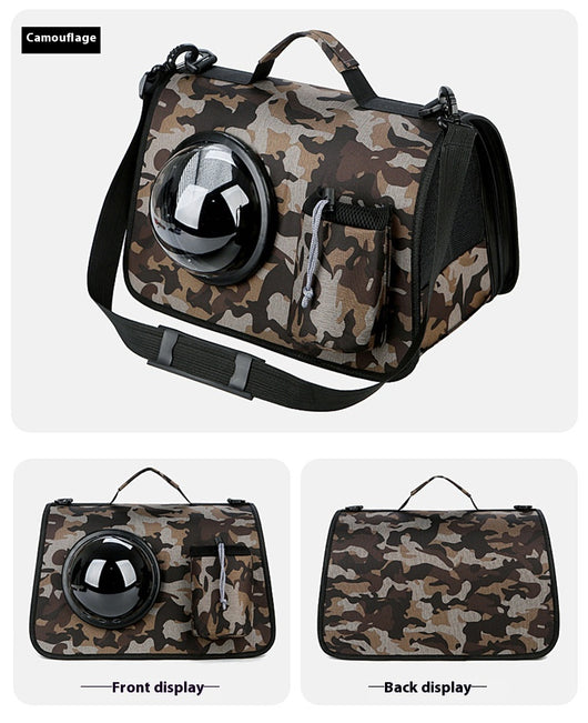 Bolsa Transportadora para Gatos - Mochila Cruzada Portátil para Mascotas - Image 22