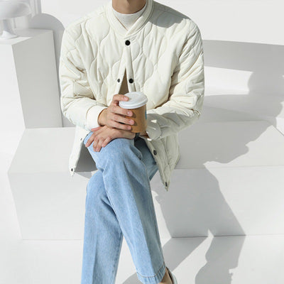 Chaqueta Bomber de Algodón para Hombre - Estilo Otoñal - Image 4
