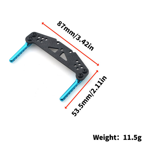 Soporte de Amortiguador Universal de Fibra de Carbono para Tamiya TT01 - Delantera y Trasera - Image 9