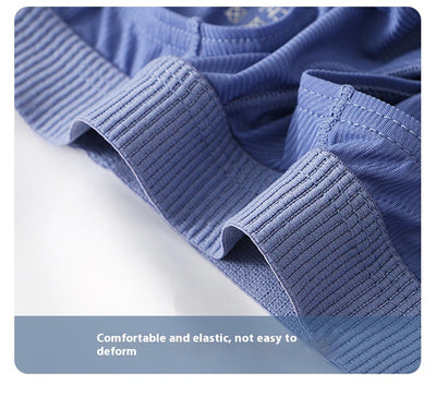 Calzoncillos Brief de Tiro Bajo para Hombre - Ropa Interior Sexy de Seda de Hielo - Image 12