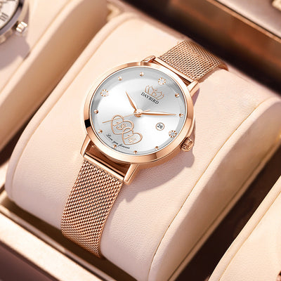 Reloj Cuarzo Japonés para Mujer con Calendario Perpetuo - Elegancia Eterna - Image 15