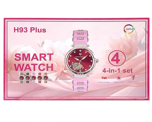 Smartwatch Redondo para Mujer con Monitor de Frecuencia Cardíaca - Image 3