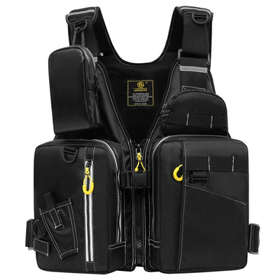 Chaleco Salvavidas de Pesca Impermeable con Bolsillos Desmontables para Adultos - Image 6