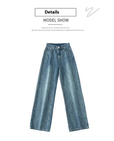 Jeans Acampanados de Talle Alto para Mujer Talla Grande con Efecto Drapeado - Image 19
