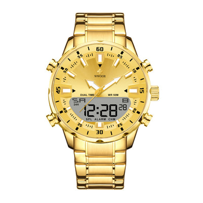 Reloj Luminoso para Hombre con Banda de Acero - Diseño Moderno y Elegante - Image 3