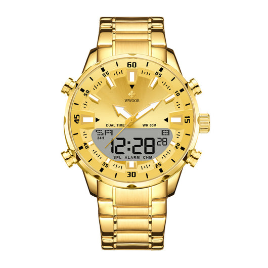 Reloj Luminoso para Hombre con Banda de Acero - Diseño Moderno y Elegante - Image 3