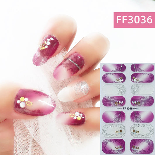 Película de Esmalte de Uñas Cristal 3D Cobertura Total - Image 16