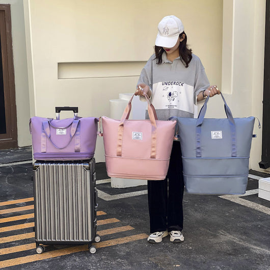 Bolsa de Viaje Expandible Gran Capacidad Deportiva y Escolar
