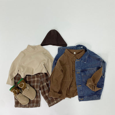 Pantalones a Cuadros Infantiles con Estilo Personalizado - Image 4