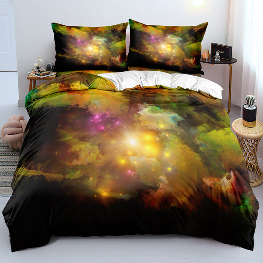 Juego de Cama Tres Piezas con Diseño Digital Estampado - Image 7