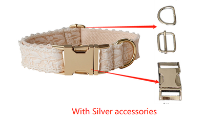 Collar para Mascotas con Moño de Encaje y Hebilla Metálica - Image 12