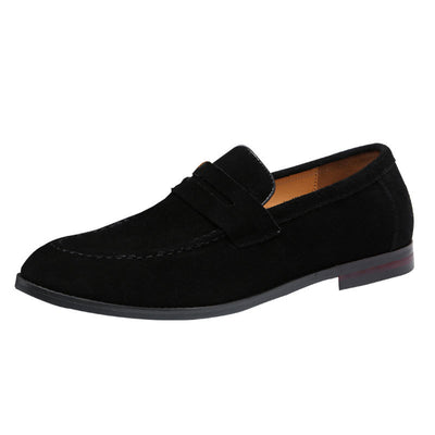 Zapatos Casuales Lazy Shoes de Cuero Nubuck para Hombre - Image 9