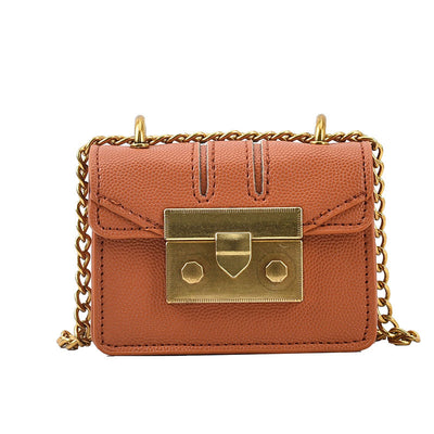 Bolso Bandolera Cuadrado Mini con Cadena - Estilo Ins All-Match - Image 4
