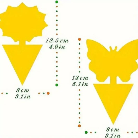 Trampa Adhesiva Doble Cara con Forma de Mariposa - Image 4