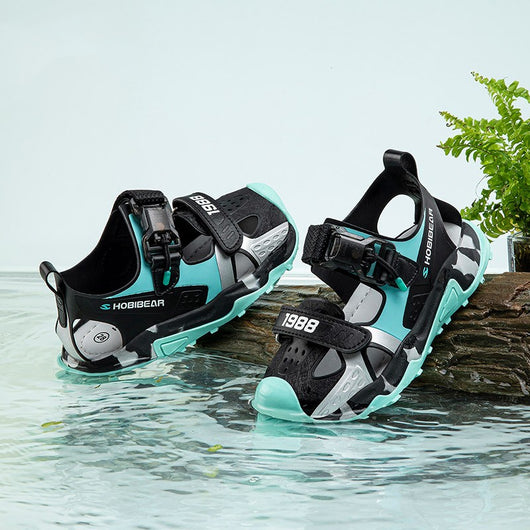 Sandalias Escolares Casual para Niños - Diseño Versátil en Colores Sólidos