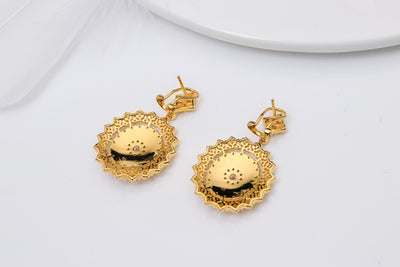 Aretes de Plata 925 Cepillados con Detalles Coloridos - Image 14