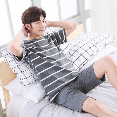 Camisa Casual de Algodón Manga Corta para Hombre - Comodidad de Verano - Image 7