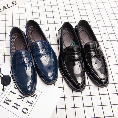 Zapatos de Cuero Ejecutivos Hombre - Diseño Mocasín Brillante Premium - Image 4