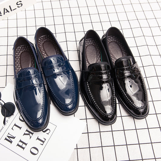 Zapatos de Cuero Ejecutivos Hombre - Diseño Mocasín Brillante Premium - Image 4