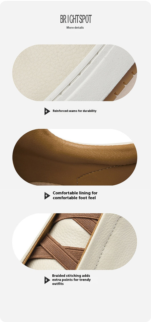 Zapatos Casuales de Cuero Genuino Nobuk - Slip-on Cómodos - Image 10