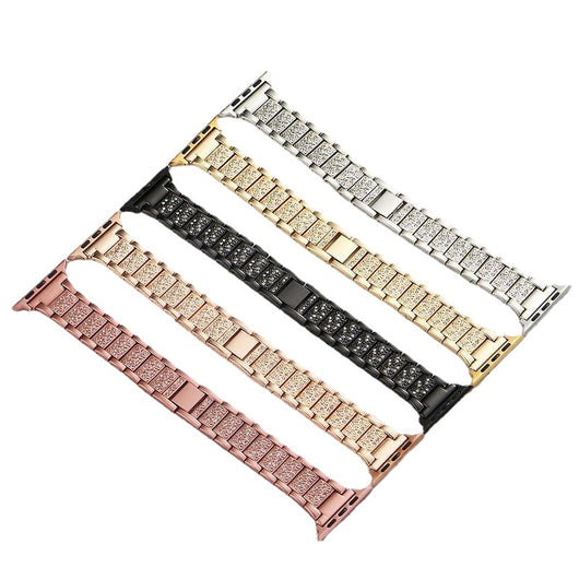 Correa de Cadena de Diamantes para Apple Watch - Compatible con Todos los Modelos - Image 23