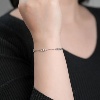 Pulsera Minimalista de Moissanita Europeo Americano Nicho - Image 15