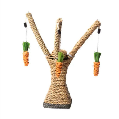 Rascador para Gatos con Cuerda de Sisal y Plataforma de Juego - Image 6