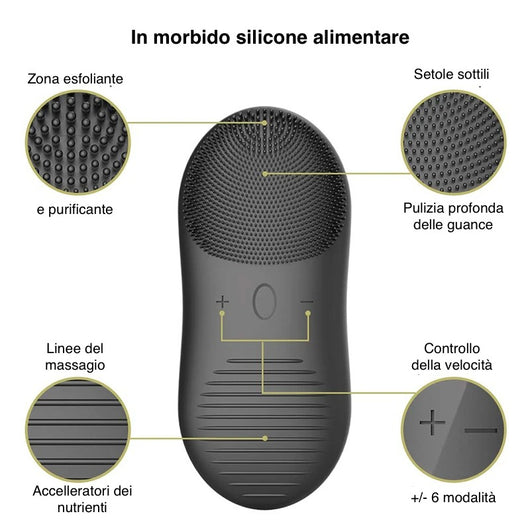 Limpiador Facial Sónico de Silicona con Tecnología Eléctrica - Image 8