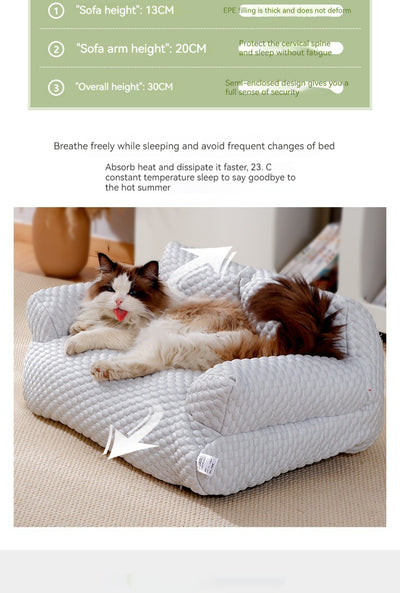 Sofá para Mascotas Cuatro Estaciones Desmontable, Lavable e Impermeable - Image 17