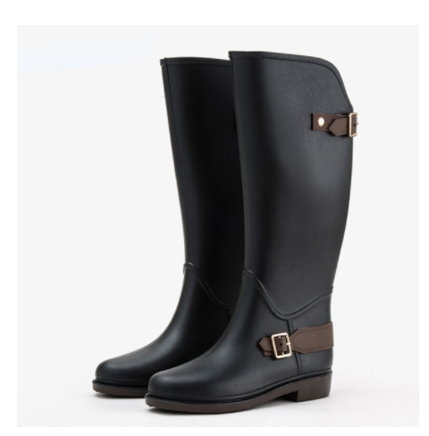 Botas Largas de Goma Impermeable - Estilo Fashion Casual - Image 6