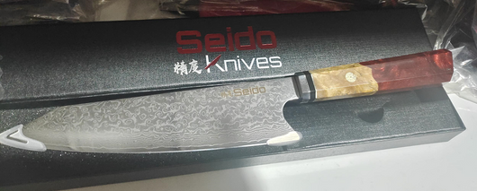 Cuchillo de Chef Damasco para Cocina Japonesa - Image 8