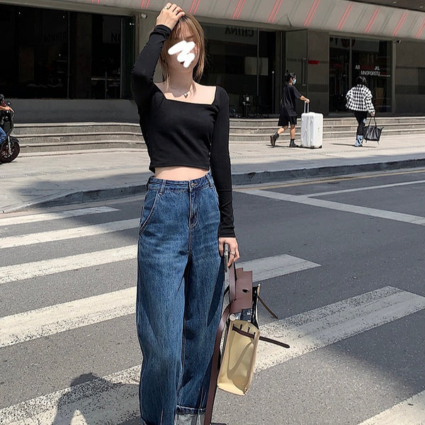 Pantalones Harem Sueltos Lavados Multiuso