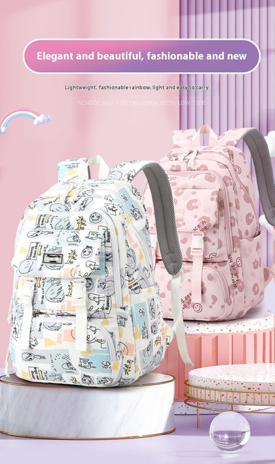 Mochila Escolar Impresa de Gran Capacidad para Estudiantes de Secundaria - Image 40