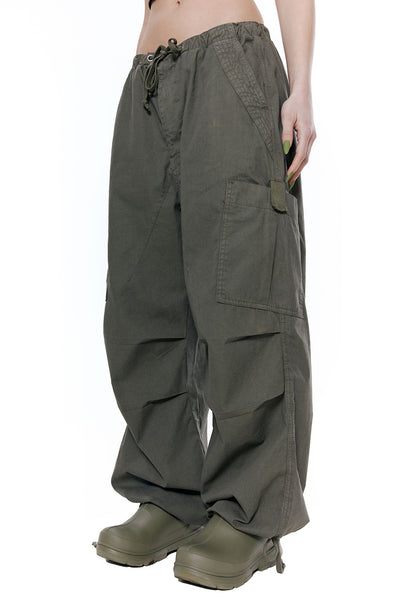 Pantalones Retro Anchos con Cintura Ajustable y Tobillo Anudado - Image 20