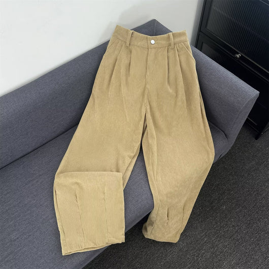 Pantalones Casuales Holgados Versátiles para Otoño e Invierno - Image 4