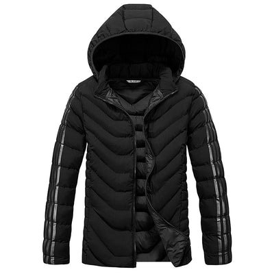 Chaqueta Acolchada con Capucha - Abrigo Casual Cálido para Invierno - Image 2