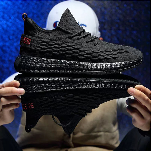 Zapatillas Deportivas Hombre Malla Transpirable Tejido Volador para Correr y Gimnasio - Image 9
