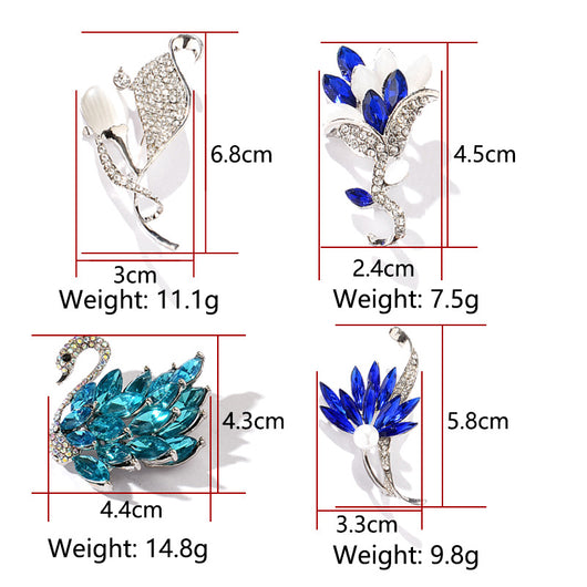 Broche de Flecos Elegante para Mujer - Accesorio de Moda Premium - Image 12