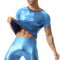 Playera Bronceada de Manga Corta para Hombre