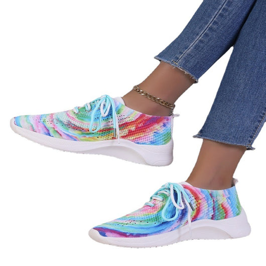 Zapatillas Deportivas Graffiti Coloridas para Mujer - Image 12
