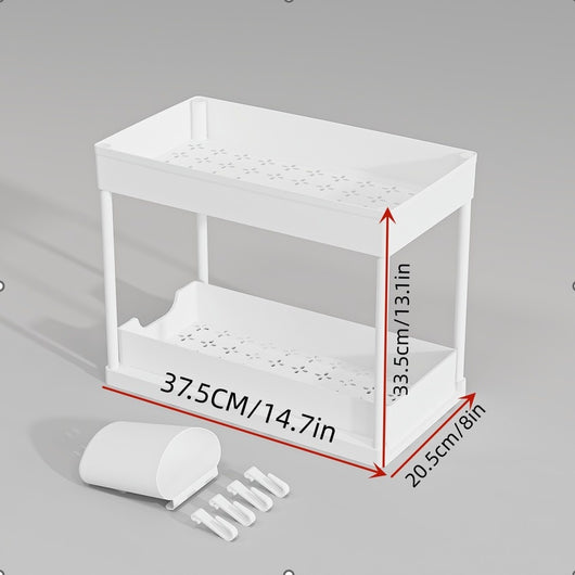 Estante Extraíble para Mesa con Almacenamiento Fácil de Desmontar y Limpiar - Image 14