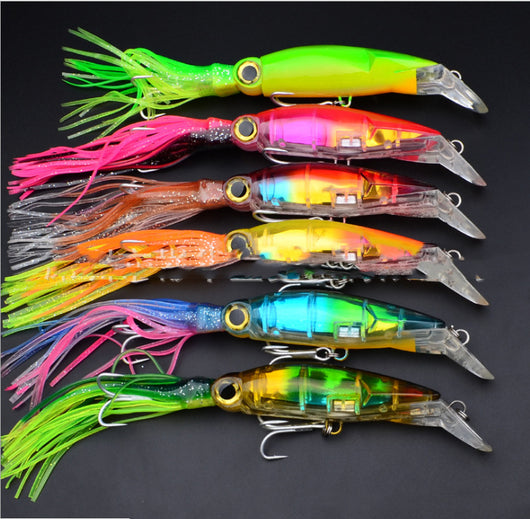 Señuelo de Calamar Plástico para Pesca con Cebo - Image 8
