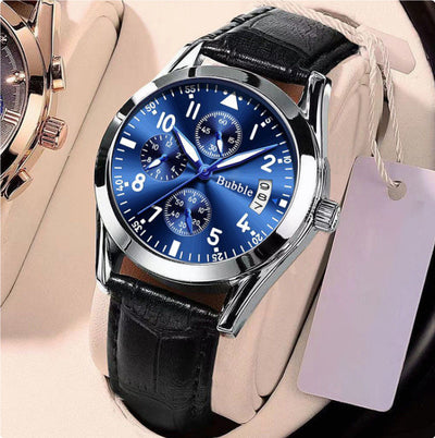 Reloj Automático de Cuarzo Luminoso Resistente al Agua con Seis Agujas para Hombre - Image 15