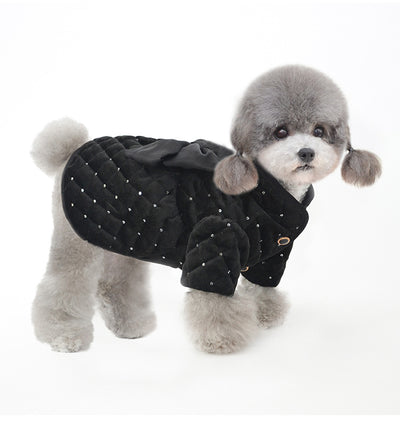 Abrigo de Algodón para Mascotas con Forro de Terciopelo - Calidez y Confort - Image 13