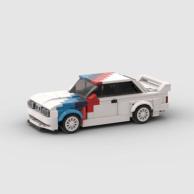 Auto de Carreras Compatible con Bloques de Construcción Pequeños - Image 7