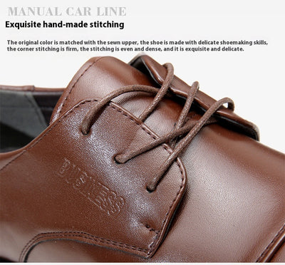 Zapatos Formales de Cuero para Hombre Talla Grande - Respirable y Cómodo - Image 11